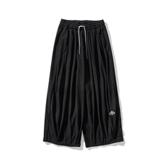 秋装大码风灯芯绒阔腿裤日系哈伦休闲长裤中性加厚K275/P70，男装休闲裤，钱塘713