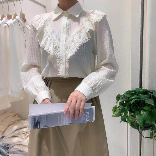 甜美风衬衣，面料新颖别致！推荐，女装，麦筱萌