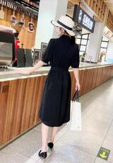 缎高端连衣裙，女装连衣裙，米娜·丹怡