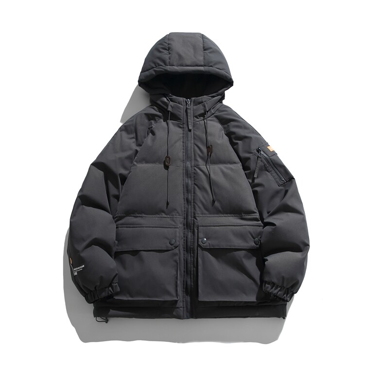 外27-2GANYOU日系工装拉链连帽加厚棉服MY05-P215,男装棉衣,新杭派外27-2