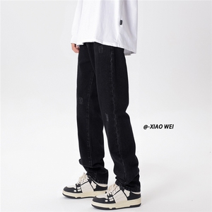 春夏牛仔裤男修身D329-QM551-P55-控78成分62%聚酯纤维38%图片