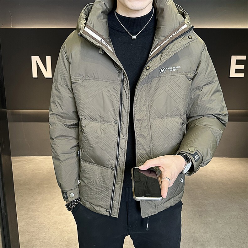 棉服男装棉衣连帽加厚手筛棉飞丝羽绒服C317-8588-P165,男装羽绒服,电商C317