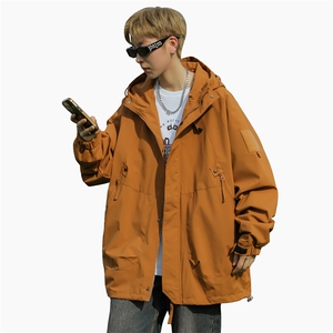 无影墙连帽冲锋衣情侣外套防风防水登山服夹克男JH-J90-P45图片