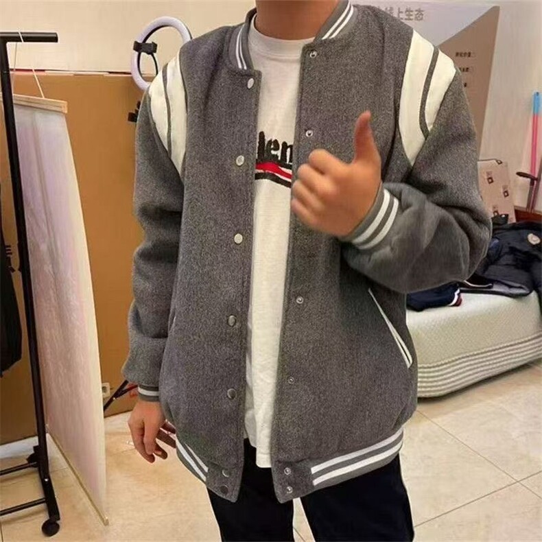 棒球服外套女秋季新款宽松韩系穿搭上衣学院风夹克潮JK8807,男装夹克,星座516A