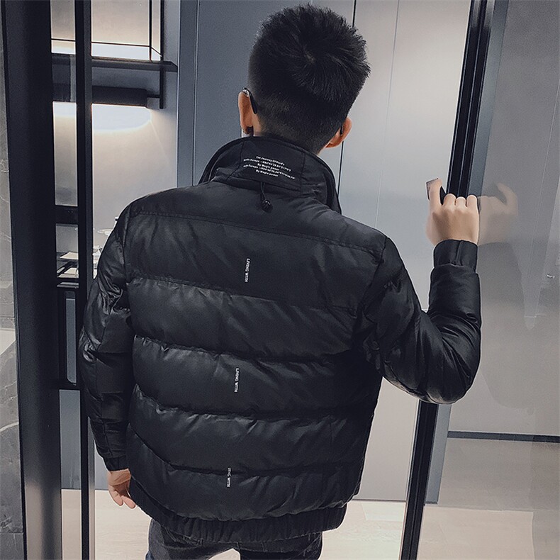 冬季加厚保暖皮棉衣男潮流羊羔毛领外套潮PM9816-P155,男装棉衣,电商A368