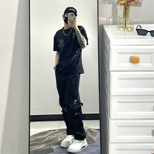 潮九分裤百搭新款夏季男日常青春流行时尚潮牌KB002-P48