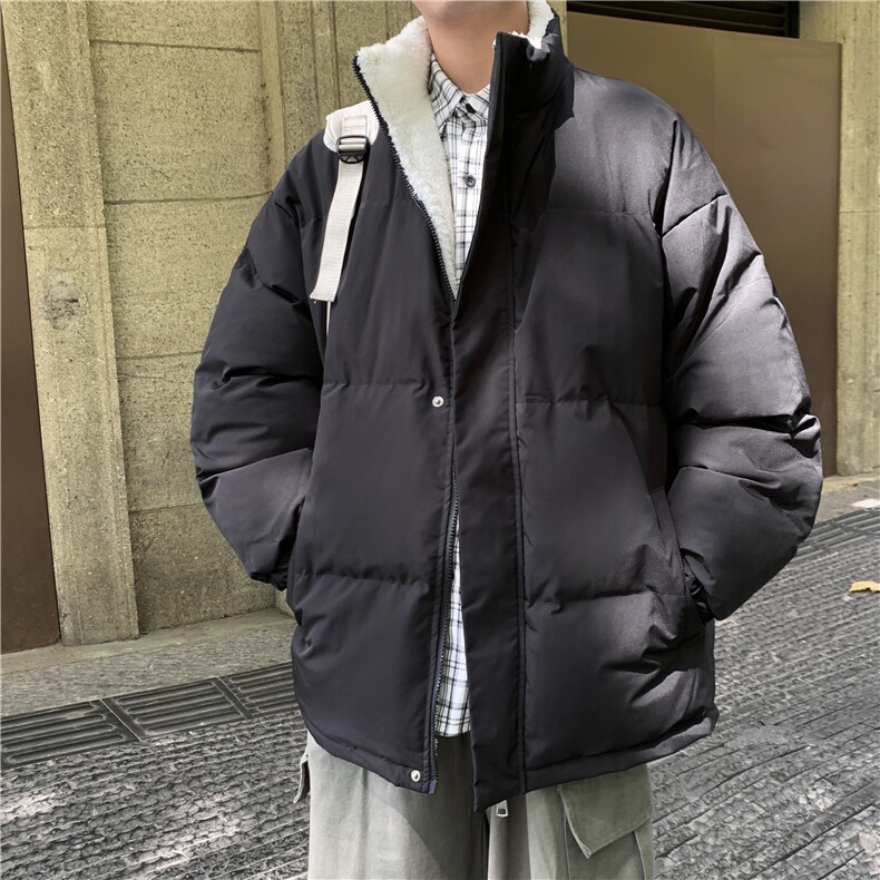 加绒加厚秋冬棉衣韩版立领潮流A177-M388-特批P60图片