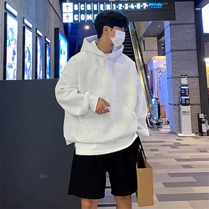 无帽绳版 抖音得物高品质二开 25秋冬全棉美式连帽卫衣MWS88图片