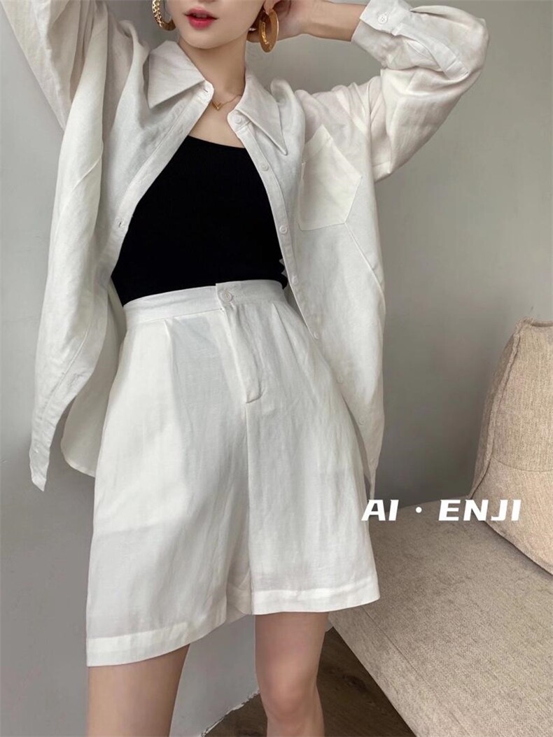 【AI·ENJI】艾恩纪夏季新品气质简约料套装，女装职业装，AI·ENJI 艾恩纪