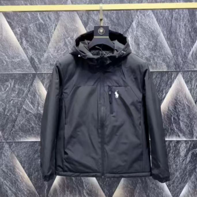 (网图)刺绣连帽轻奢棉服外套休闲潮流防风保暖   313B-JK5633-P90图片