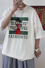 夏季卡通短袖t恤男潮流港风韩版t恤A210-A8327-P25，男装T恤，星座210-3