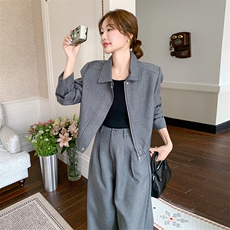 现货：秋装新款时尚高级休闲外套两件套装2C135-6891P165K238，女装套装/套裙，2C135