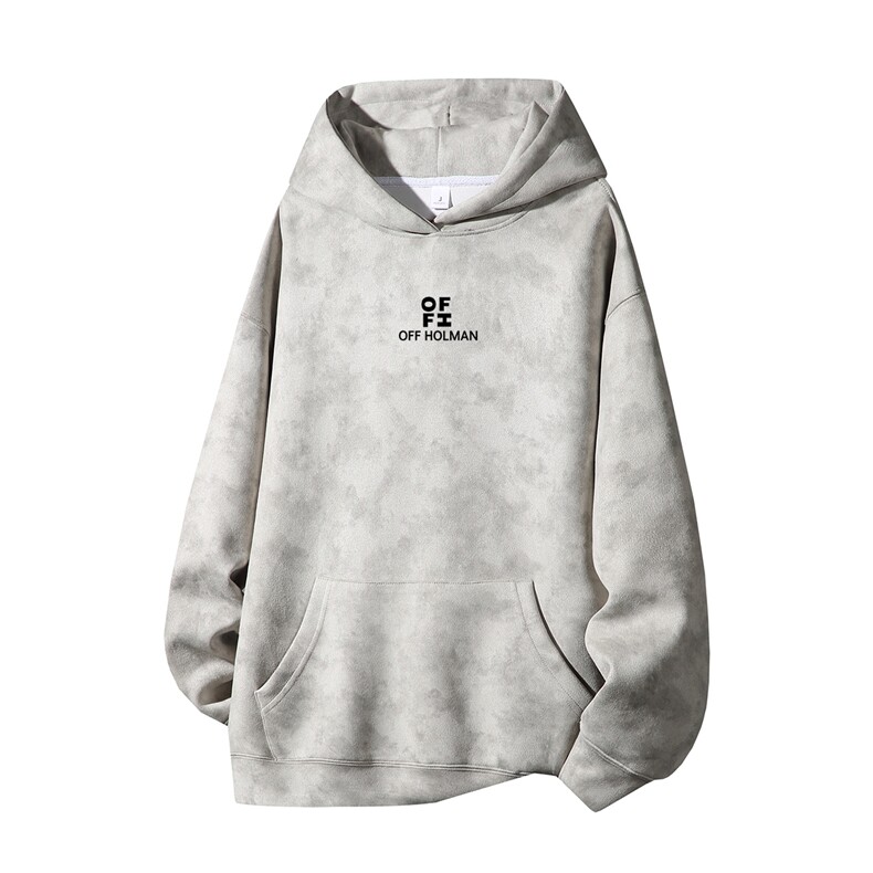 得物供货、重磅420克现货麂皮绒扎染卫衣HD019-1-WL25188ZR-P45,男装卫衣,电商019-1