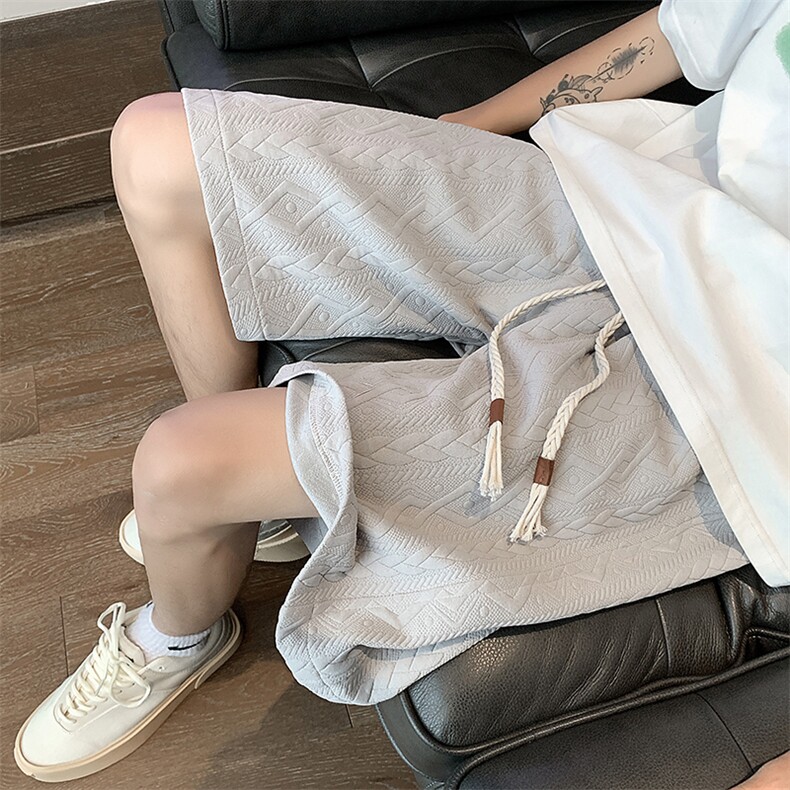 夏肌理感短裤男美式高街运动篮球休闲五分裤子XZ514-2-1529-P38,男装牛仔裤,星座514-2(原B239)