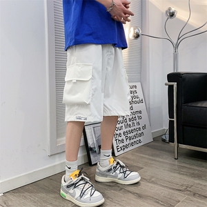 DK905-P35 夏季新款工装裤短裤男士五分裤透气宽松时尚潮休闲裤图片