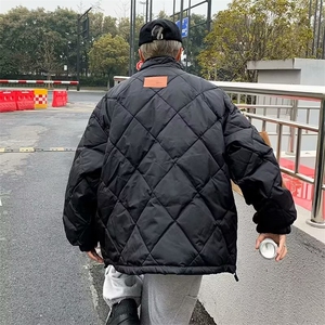冬季菱格棉服男女2024新款棒球服休闲宽松情侣外套棉袄MZ003-P82图片