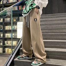 2023秋季学生青少年拼接绣标休闲运动裤长裤束脚卫裤男K7390-P70，男装休闲裤，电商A441-1