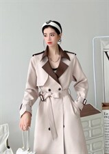 爆风衣款，女装风衣，英利伊人