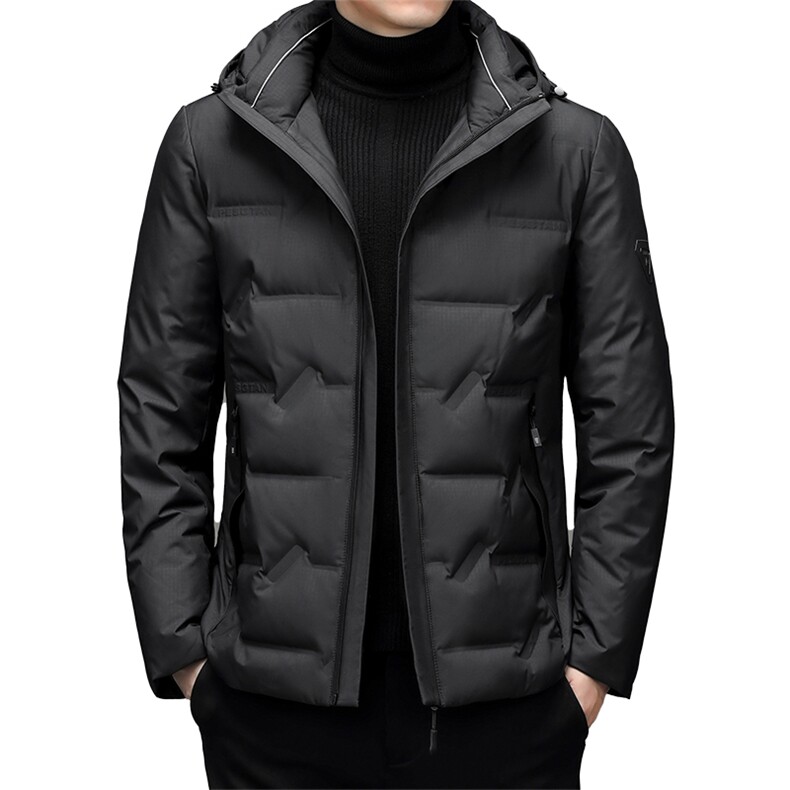 2023冬季新款羽绒服男装休闲灰鸭绒中年爸爸装外套YYYR22019-P240,男装羽绒服,电商B212（原钱塘6029）