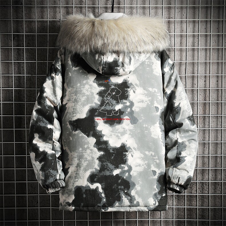 MC49140-P135日系潮衣男大码派克服男工装服外套袄,男装棉衣,电商A040A