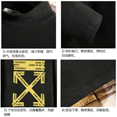 BT40127-P30加绒款-P40半高领长袖t恤男大码内搭打底衫男砖墙，男装T恤，电商A040A