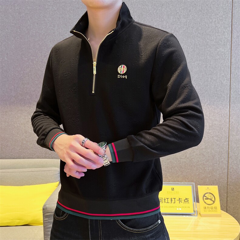 2024年春款休闲时尚高端男士外套上衣夹克P98,男装夹克,电商D223-1