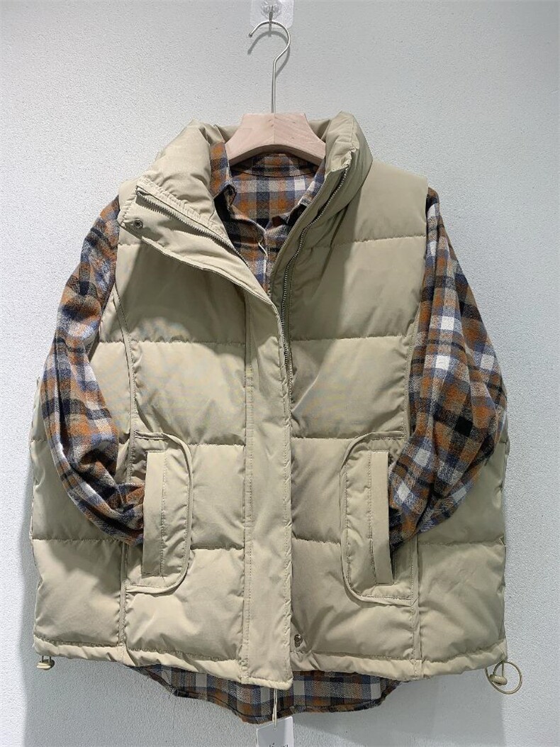 冬季新款马甲，女装马甲，古泥