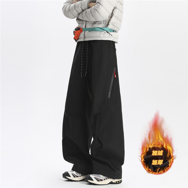 现货冲锋裤加绒保暖户外徒步防水休闲裤A337-S222特P53控98，男装棉衣，电商A337