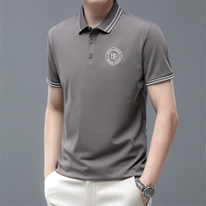 F86117男士2023年夏季新款百搭T恤男短袖商务休闲体恤男P52，男装T恤，电商B360