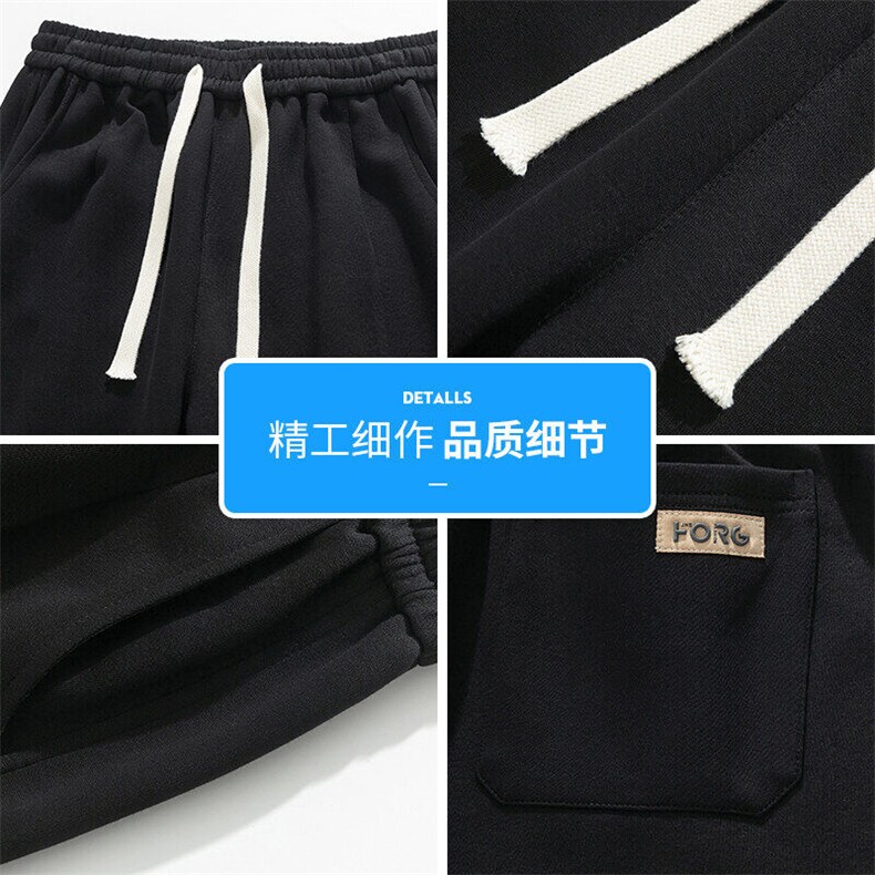 休闲裤男生夏直筒2025新款阔腿运动长裤子男冰丝薄款Q29109-特P40,女装休闲裤,星座610（原A335）