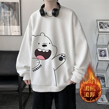 米白色加绒款