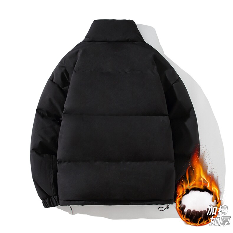 三防料抖音品质现货10W件宽松加绒加厚棉衣外套棉服BM666特P85,男装棉衣,电商A486