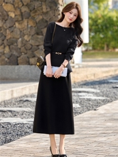 高级感优雅气质小香风套装2026年春季新款气质显瘦减龄短裙两件套，女装套装/套裙，意芙