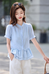 2026年夏季短袖女优雅风图片