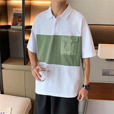 港风潮卫衣男翻领短袖POLO衫GT63P32，男装卫衣，星座1116-2