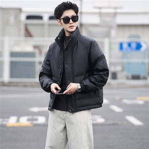 M-3XL B353 8815 P175 黑PU2025冬羽绒服【标50控活动价268】图片