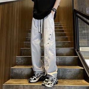 冲锋裤男士美式高街vibe机能工装裤子微喇休闲长裤CK941 P38图片