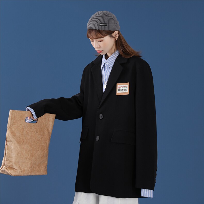 XZ216-1-XZ801-P682024春季宽松超火中性韩版雅痞小西服西装外套,男装西服,星座716-5（原216-1）