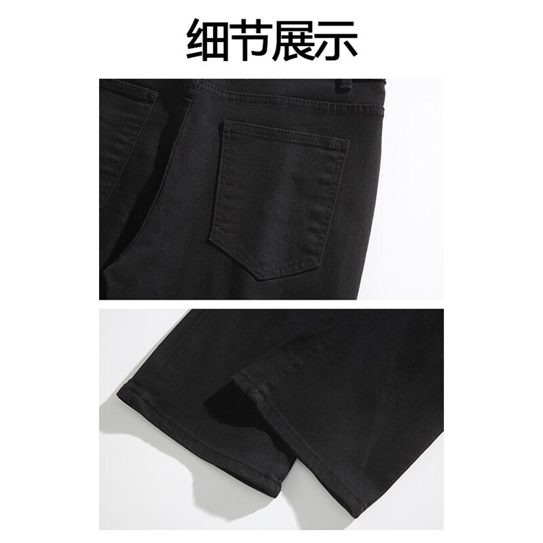牛仔裤男Cleanfit阔腿裤子美式高街痞帅直筒长裤25XK67105特批28,男装牛仔裤,电商A042