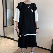 男潮流休闲套装Y52P43，男装休闲套装，星座1116-2