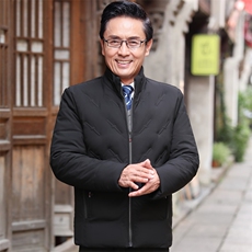7801/大货主推多色多码！爸爸冬季小棉袄红色中老年人棉服，男装棉衣，星座1216（原钱塘722）