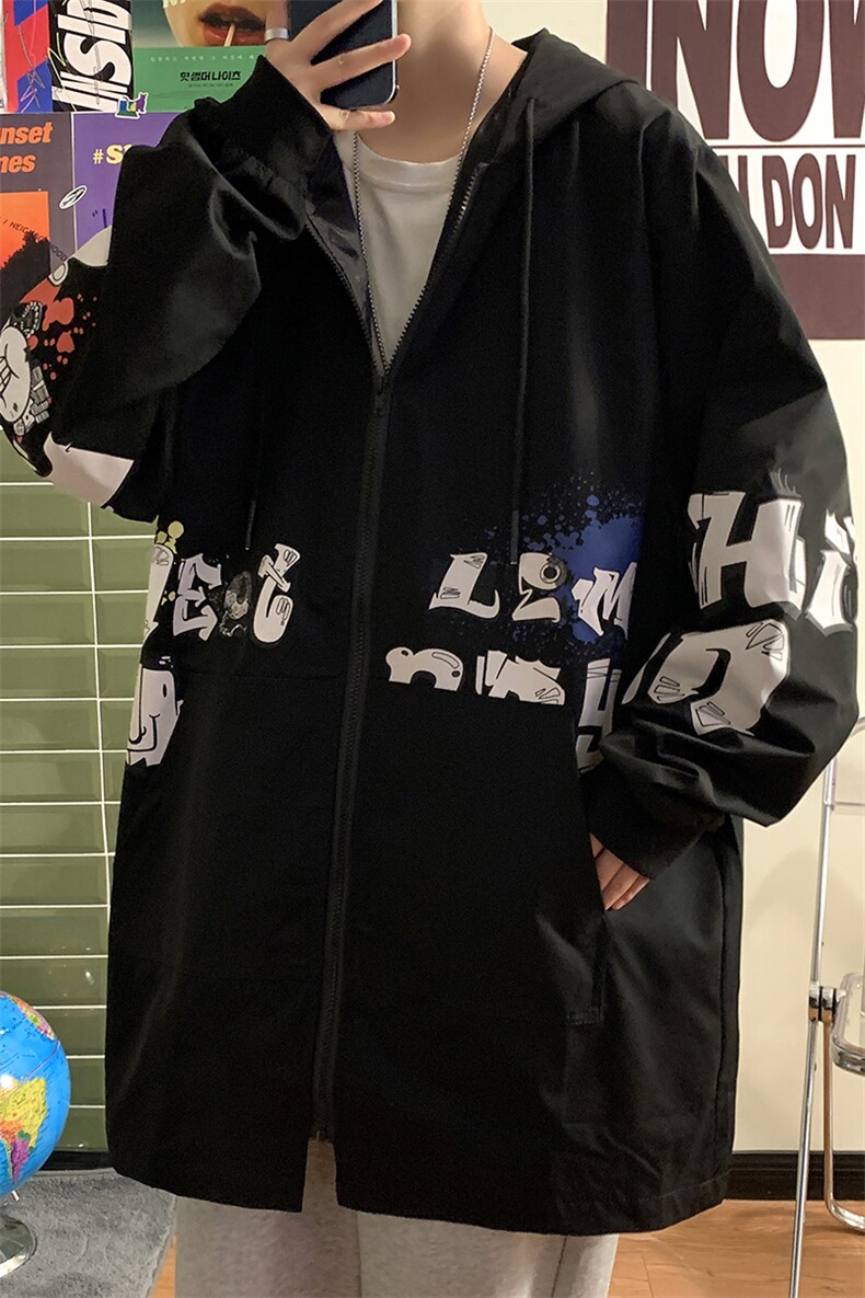 7XL~M2021秋冬新款港风中长款风衣大衣潮男加肥加大码胖子控价98,男装风衣,钱塘717(原712)
