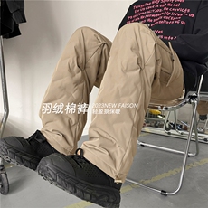 A165-K8538-P70控98~羽绒棉裤~加厚保暖御寒东北休闲裤工装裤潮流，男装棉衣，电商A165