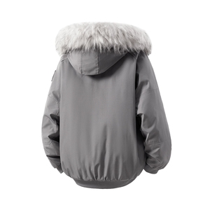 3000件现货可脱卸毛领S-5XL大码涤纶棉衣男MY77917P138控198图片