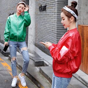 短外套2021年春季潮流简约舒适时尚百搭个性夹克外套长袖图片