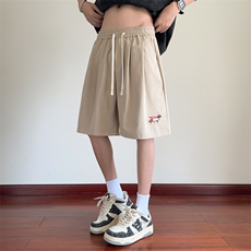 ！2026夏季新款男士潮牌刺绣短裤情侣百搭五分裤DK326特P25，男装牛仔裤，电商B220