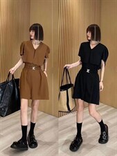 夏季新款两色连体裤,女装连体裤,久久索衣缘