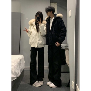 现货在仓！美式情侣派克服毛领棉服连帽外套 1005-CHYWT10-P118图片