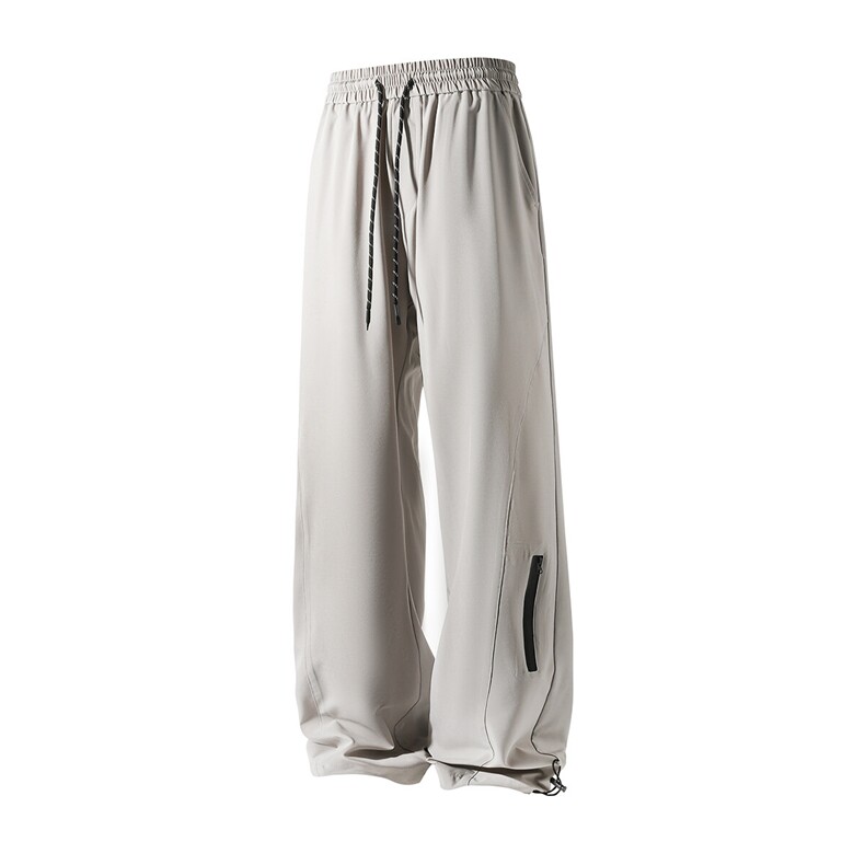 冰丝防水拉链可束脚休闲裤K004立体92%聚酯纤维8%氨纶(S-5XL)TP23,男装休闲裤,电商A088