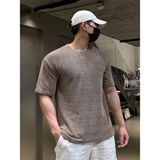 简约大气超百搭时尚潮流短袖高级感舒适百搭上衣HY275TP38控58，男装T恤，电商A102B